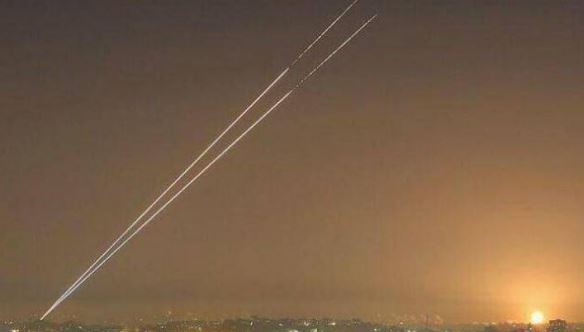 اطلاق صاروخ من غزة باتجاه شاطئ اسدود