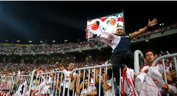 مباراة النجم الساحلي أمام الزمالك في الكونفدرالية للكبار فقط