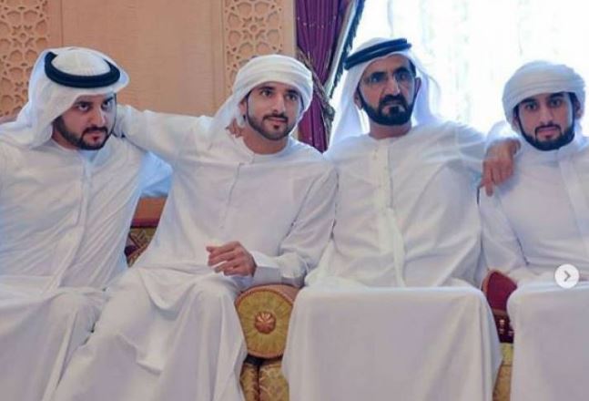 عقد قران جماعي لابناء حاكم دبي بيوم واحد