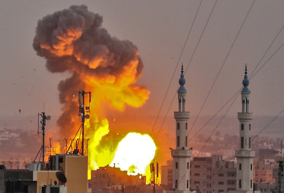 تدهور الاوضاع بين إسرائيل وغزة