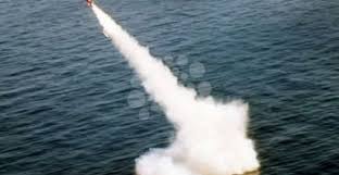 إطلاق صاروخين تجريبيين نحو البحر