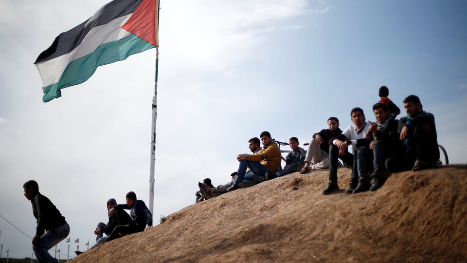 انطلاق فعاليات مسيرات العودة علي حدود غزة