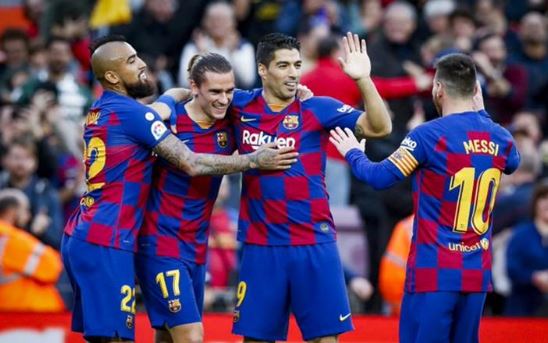 برشلونة يواجه اسبانيول وريال مدريد خيتافي