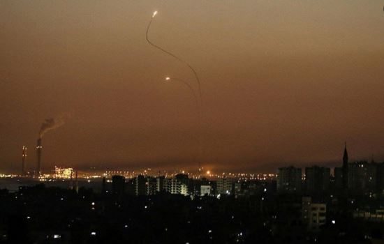 إطلاق قذيفتي صاروخية من قطاع غزة