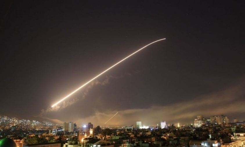 سقوط صاروخ علي مدينة سديروت
