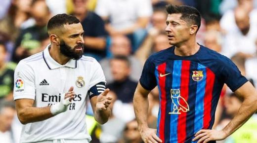 برشلونة يستقبل ريال مدريد في كلاسيكو اياب نصف نهأئي كأس ملك إسبانيا
