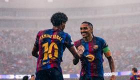 برشلونة يضرب بخماسية جديدة ضد فاينورد في بداية مشوار بدوري أبطال أوروبا