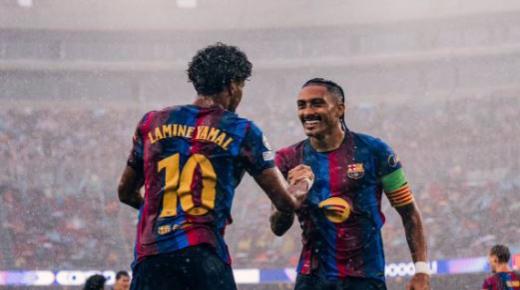 برشلونة يضرب بخماسية جديدة ضد فاينورد في بداية مشوار بدوري أبطال أوروبا