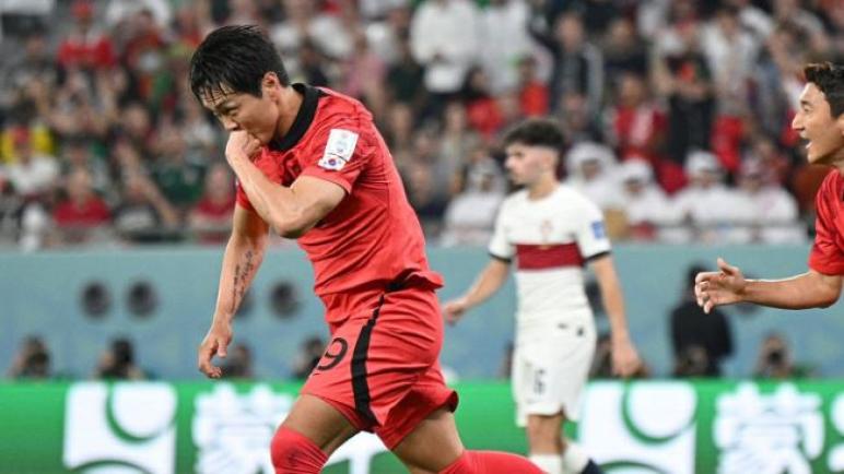 كوريا الجنوبية تحقق الفوز علي البرتغال بثنائية