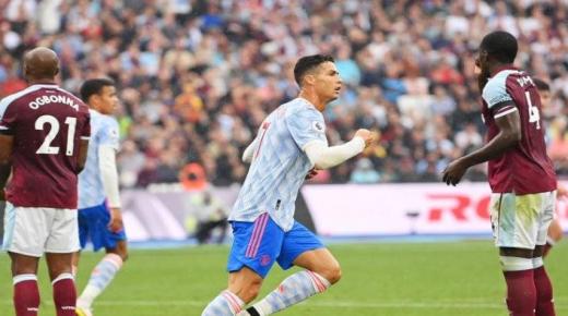 مانشستر يونايتد يحقق الفوز على وست هام علي استاد لندن الأولمبي بثنائية