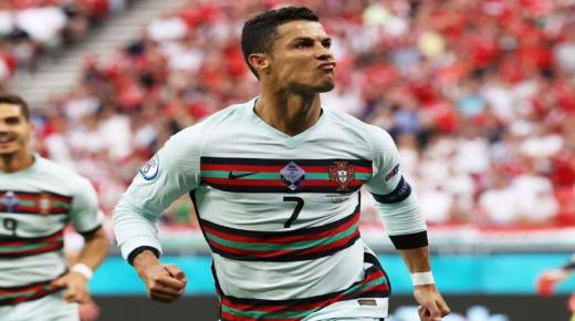 كريستيانو يقود البرتغال لحصد ثلاثة نقاط بعد الفوز علي المجر