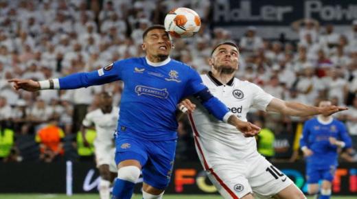 فرانكفورت بطلاً للدوري الاوروبي بعد الفوز علي رينجرز