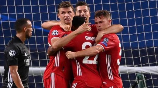 بايرن ميونخ يقصي ليون ويتأهل الي نهائي الابطال