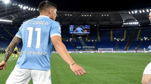 لاتسيو يتفوق علي ميلان بثلاثية و يتراجع الروسونيري الي المركز الخامس