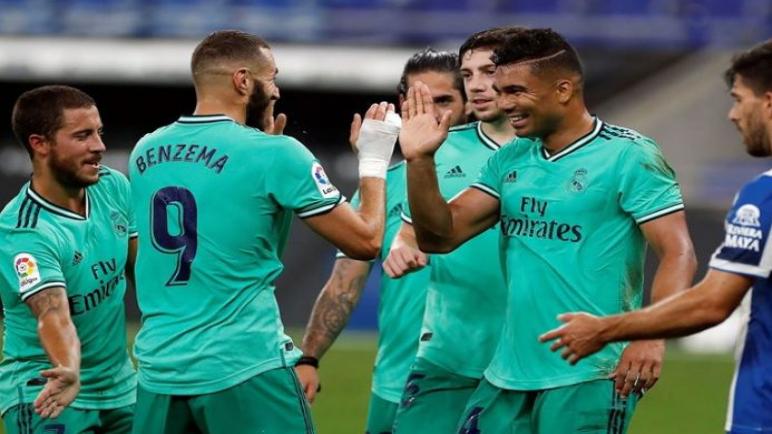 ريال مدريد يسقط اسبانيول بهدف كاسيميرو ويبتعد بصدارة الدوري الاسباني