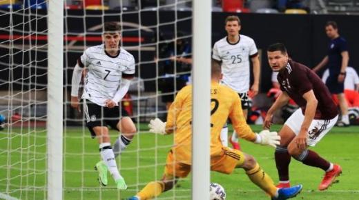 المانيا تنتصر علي لاتفيا بسباعية وتستعد لليورو