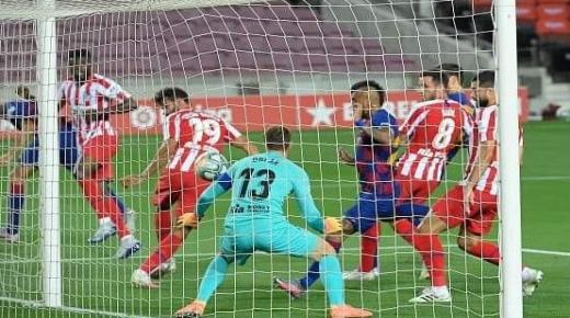 برشلونة يسقط بتعادل بطعم الخسارة امام اتليتكو