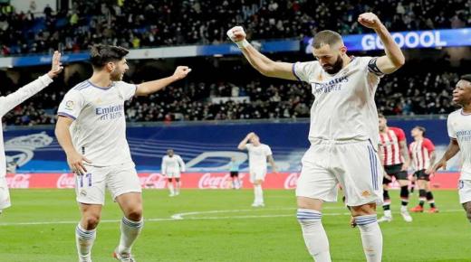 ريال مدريد ينجح بالفوز بصعوبة علي أتلتيك بيلباو