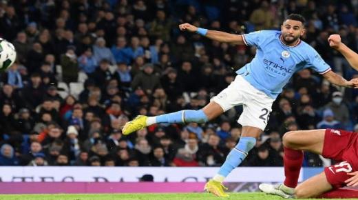 مانشستر سيتي يهزم ليفربول ويتأهل لدور ربع نهائي كأس رابطة المحترفين الإنجليزية